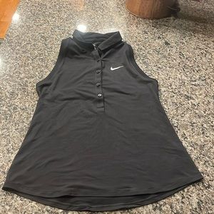 Nike Dry-Fit button down tank